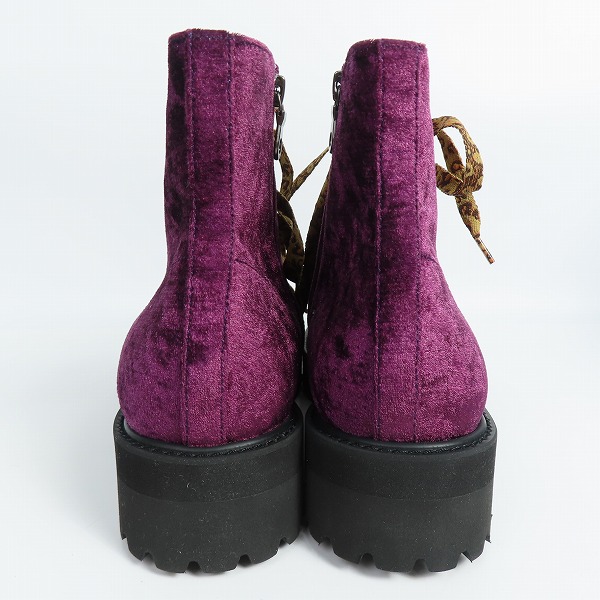 実際に弊社で買取させて頂いたglamb/グラム 24SS Velor Strummer Boots/ベロアストラマーブーツ GB0124-AC03/1の画像 1枚目
