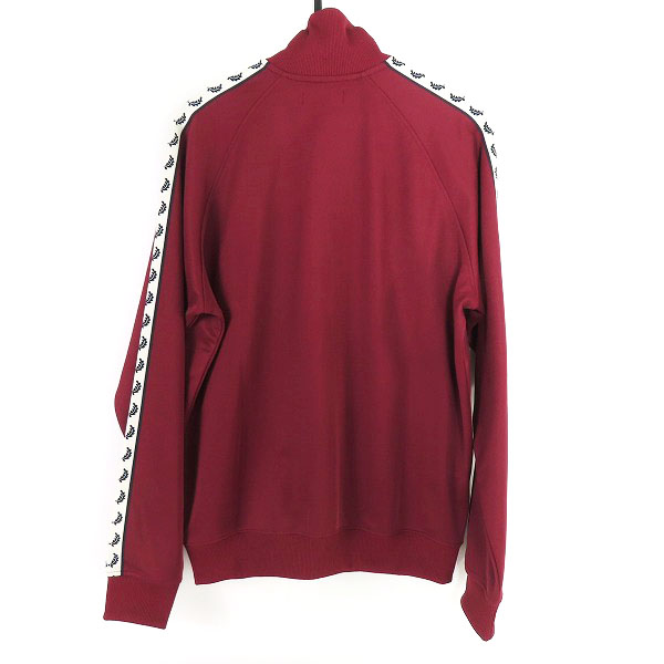 実際に弊社で買取させて頂いた【未使用】FRED PERRY/フレッドペリー TAPED TRACK JACKET/トラックジャケット レッド J6231 Mの画像 1枚目