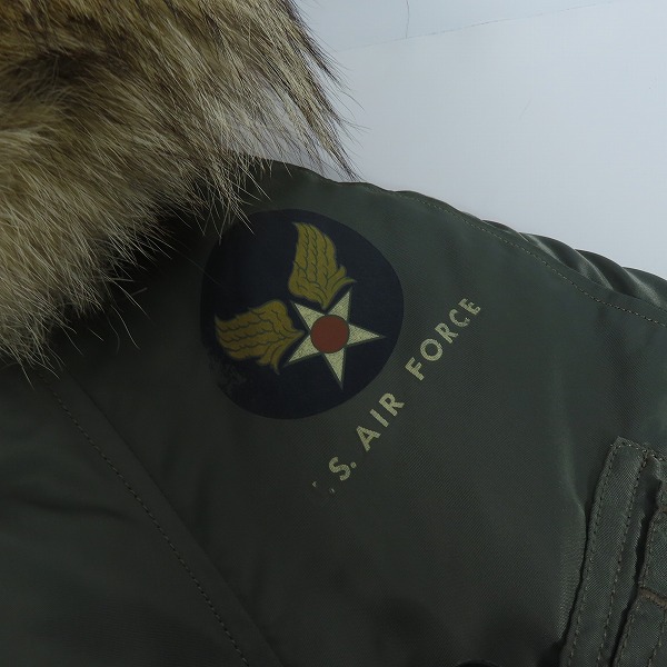 実際に弊社で買取させて頂いたBuzz Rickson's/バズリクソンズ N-3B SKYLINE CLOTHING M13794/XLの画像 8枚目