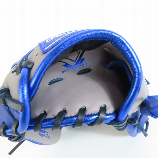 実際に弊社で買取させて頂いたRawlings/ローリングス HYPER TECH COLOR SYNC 軟式 内野手 右投げ用 グローブ/グラブ GR4HTCN62の画像 4枚目