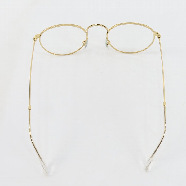 実際に弊社で買取させて頂いたRay-Ban/レイバン ROUND METAL ラウンドメタル 度入り眼鏡/メガネフレーム/サングラスレンズ付き RB3447 9196/31の画像 3枚目