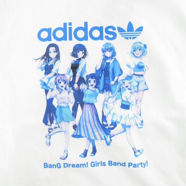 実際に弊社で買取させて頂いた【未使用】adidas × atmos × BanG Dream! Girls Band Party!/アディダス×アトモス×バンドリ プリントデザイン TEE SS/2XOの画像 3枚目