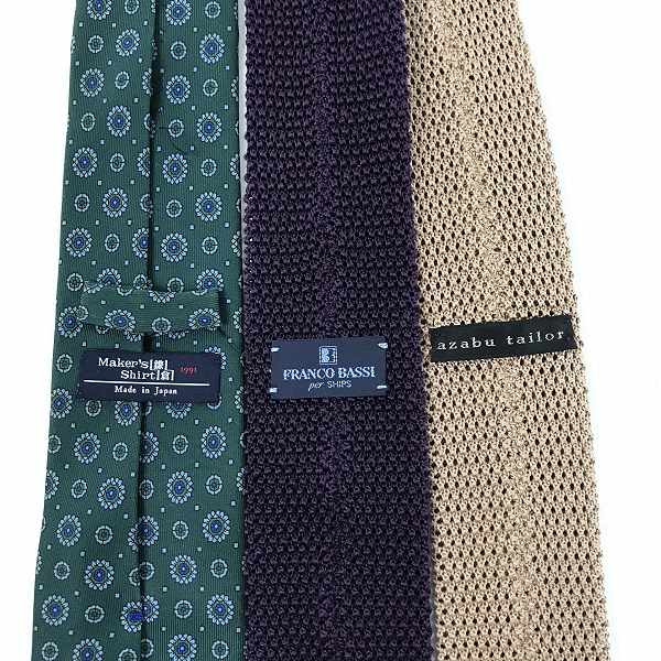 実際に弊社で買取させて頂いた【おまとめ】MAKER'S SHIRT KAMAKURA/メーカーズシャツ鎌倉 SHIPS/シップス 他 ネクタイの画像 4枚目