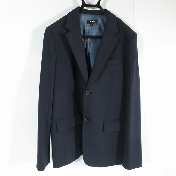 実際に弊社で買取させて頂いたA.P.C./アーペーセー テーラードジャケット/S