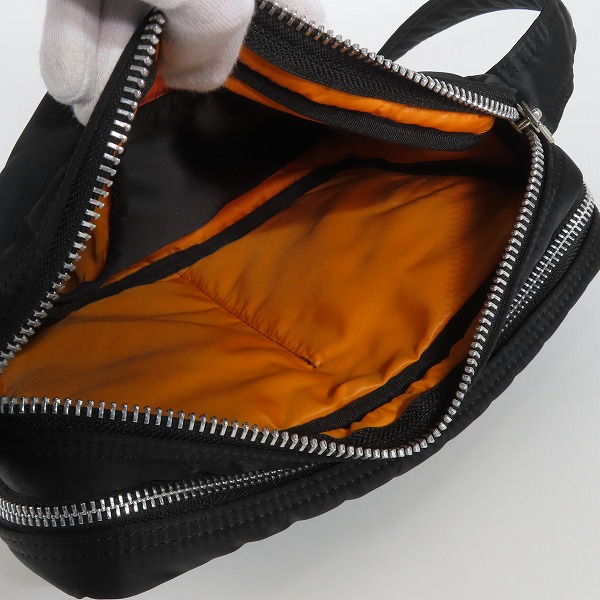 実際に弊社で買取させて頂いたPORTER/ポーター TANKER/タンカー ショルダーバッグ ブラックの画像 5枚目