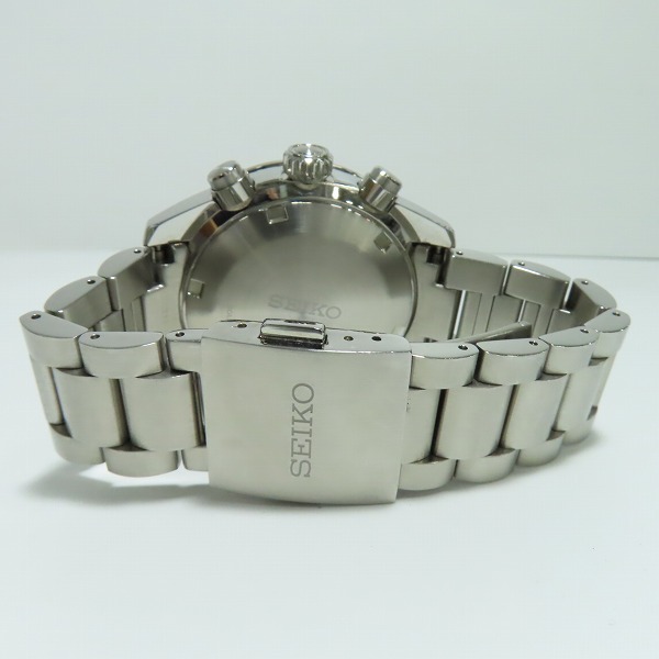 実際に弊社で買取させて頂いたSEIKO/セイコー プロスペックス スピードタイマー ソーラークロノグラフ  腕時計 SBDL095 V192-0AH0 の画像 2枚目