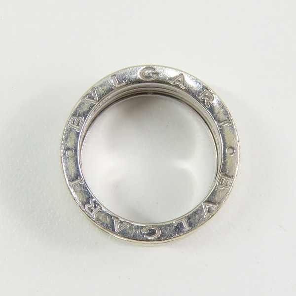 実際に弊社で買取させて頂いたBVLGARI/ブルガリ K18WG B-ZERO1/ビーゼロワン 3バンド リング/指輪 57/16号の画像 1枚目