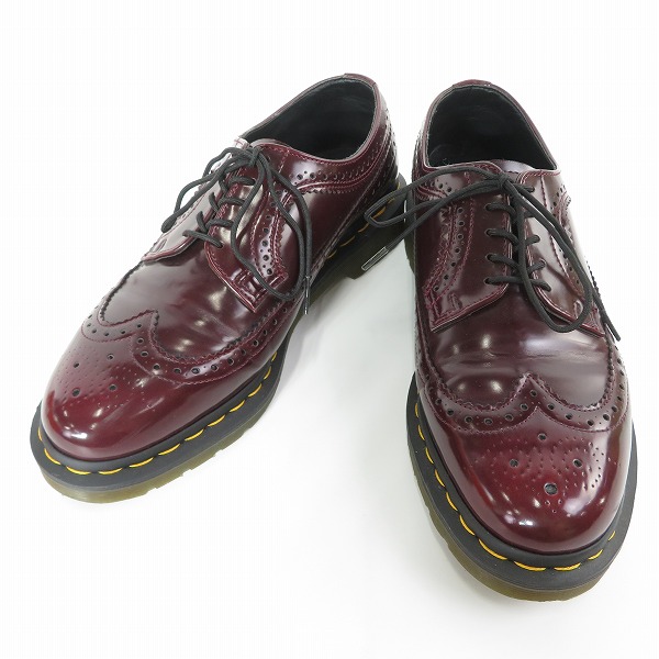 実際に弊社で買取させて頂いたDr.Martens/ドクターマーチン ウィングチップ ブローグシューズ 3989 UK8