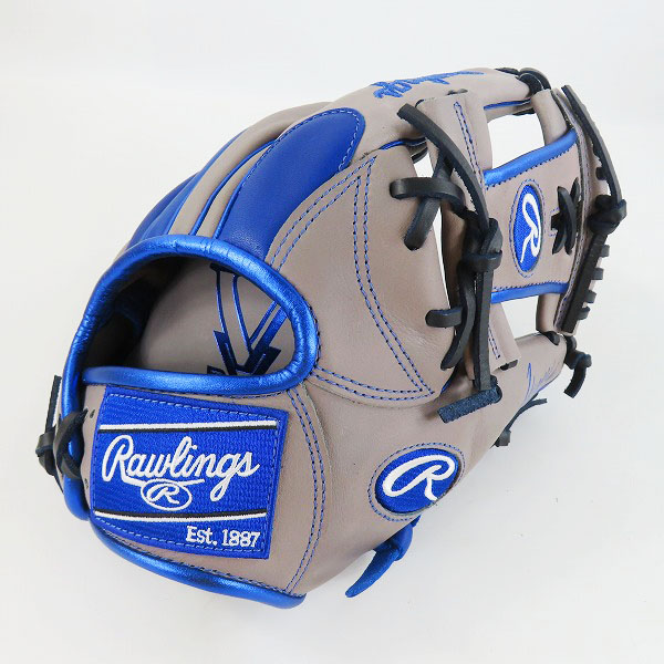 実際に弊社で買取させて頂いたRawlings/ローリングス  大人用 軟式 内野手用 HYPER TECH COLORS/ハイパーテックカラーズ  野球グラブ/グローブ GR4HTCN62