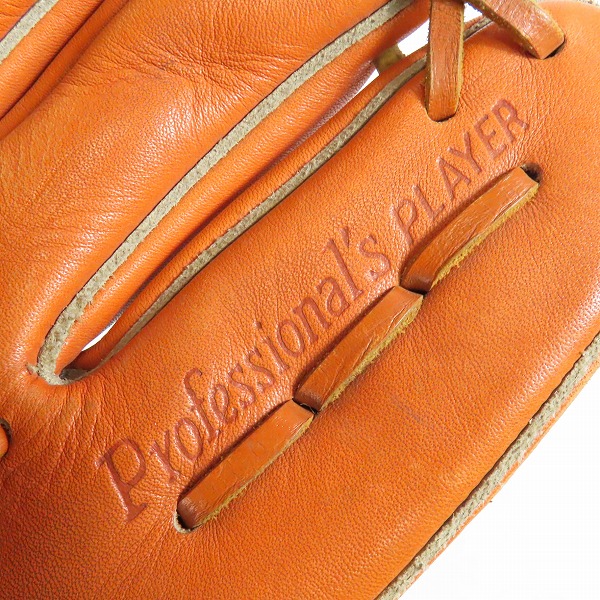 実際に弊社で買取させて頂いたHI-GOLD/ハイゴールド 己極シリーズ 軟式 右投げ用  三塁手/オールポジション グローブ OKG-6715の画像 6枚目