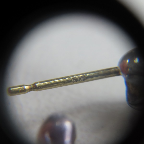 実際に弊社で買取させて頂いた【ギャラ付き】LEATHERS AND TREASURES/レザーズアンドトレジャーズ Skull earring スカルイヤリング ピアスの画像 5枚目