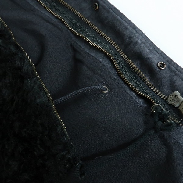 実際に弊社で買取させて頂いたAKM/エイケイエム ユーズド加工 M-65 COLD WEATHER フィールドジャケット ライナー付き B055 CTN146/Lの画像 5枚目