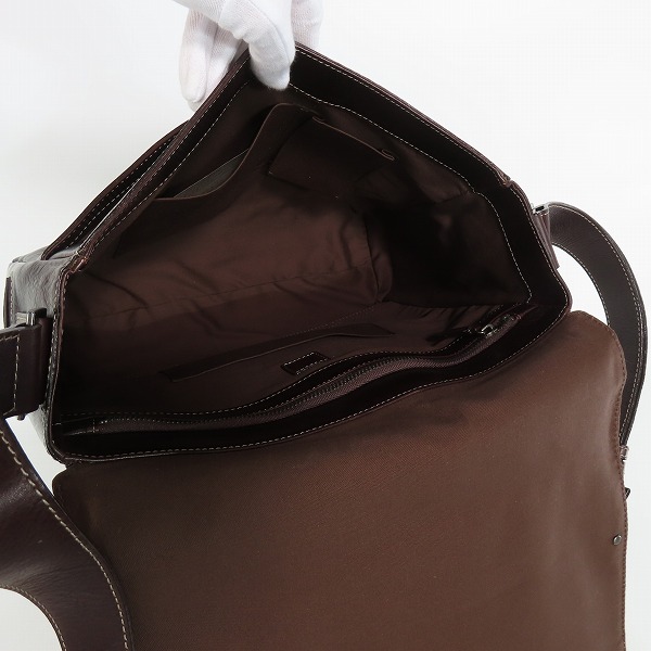 実際に弊社で買取させて頂いた土屋鞄/ツチヤカバン セッション メッセンジャーバッグ ブラウンの画像 4枚目