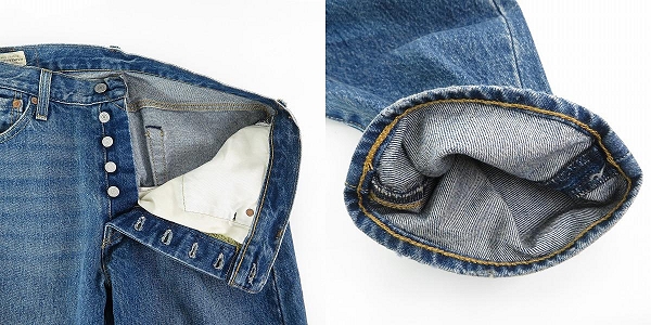 実際に弊社で買取させて頂いたLEVI'S/リーバイス プレミアム 生誕150周年 ベイクルーズ別注 501 ビッグE 廃盤 限定モデル A6737-0000 W32/L28の画像 7枚目