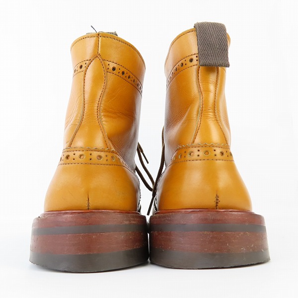 実際に弊社で買取させて頂いたTricker's/トリッカーズ MALTON/モルトン ウイングチップ ブーツ ブラウン M2508/9の画像 1枚目