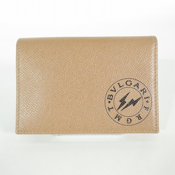 実際に弊社で買取させて頂いたBVLGARI×FRAGMENT/ブルガリ×フラグメント レザー カードケース/名刺入れ
