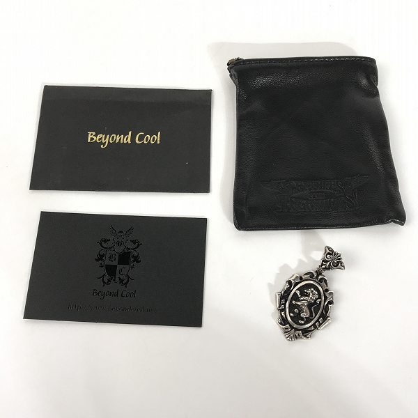 実際に弊社で買取させて頂いた【ギャラ付き】LEATHERS & TREASURES/レザーズアンドトレジャーズ バロックライオンネックレスの画像 7枚目