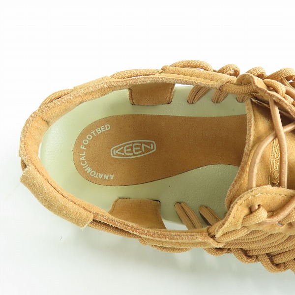 実際に弊社で買取させて頂いたKEEN/キーン UNEEK/ユニーク サンダル 1023044/27.0の画像 4枚目