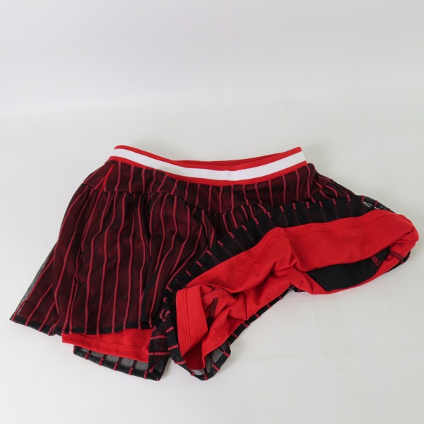 実際に弊社で買取させて頂いたFILA/フィラ テニスウェア レディース セットアップ レッド VL2316/VL2318 Mの画像 5枚目