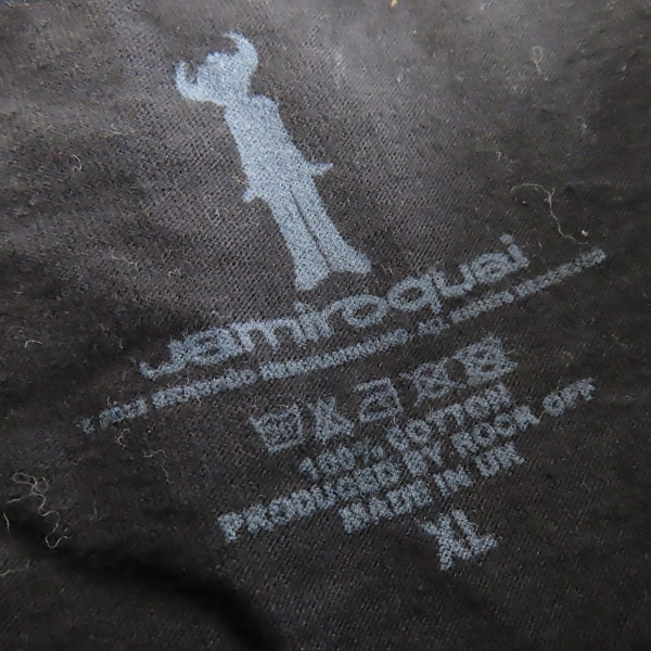 実際に弊社で買取させて頂いたJamiroquai/ジャミロクワイ Buffalo Gradient バンドTシャツ  XLの画像 2枚目