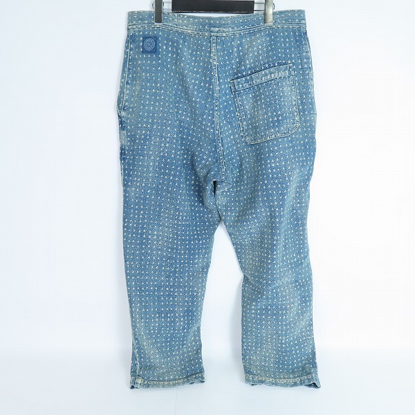 実際に弊社で買取させて頂いたPorter Classic/ポータークラシック 総柄 デニムパンツ/3の画像 1枚目