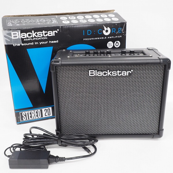 実際に弊社で買取させて頂いた★Blackstar/ブラックスター ID:CORE V3 STEREO 20 ギター用コンボアンプ【動作確認済】
