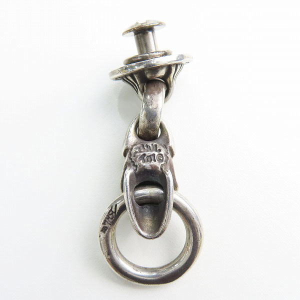 実際に弊社で買取させて頂いた【ギャラ付】BWL/Bill Wall Leather/ビルウォールレザー W-RING ホーングッドラックスカル w/ゴールドサダー ウォレットリングの画像 2枚目