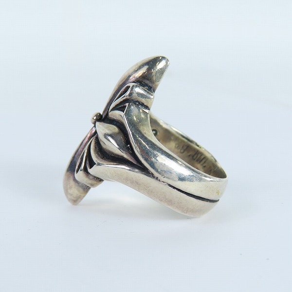 実際に弊社で買取させて頂いたBWL/BILL WALL LEATHER/ビルウォールレザー NEW CROSS RING ニュークロスリング 21号の画像 2枚目