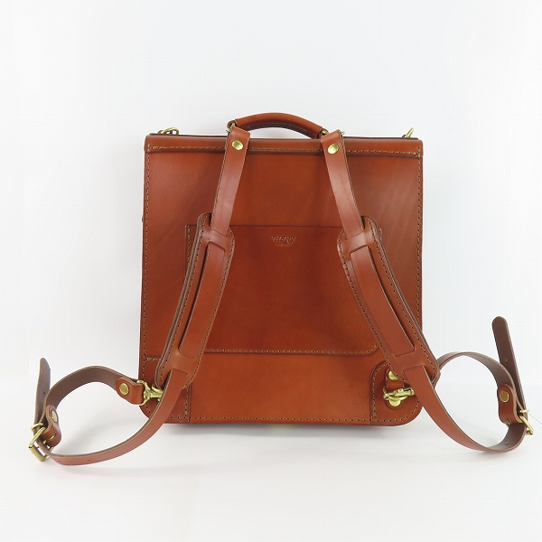 実際に弊社で買取させて頂いたHERZ/ヘルツ 前面3ポケット標本3wayバッグ リュックサック/ハンドバッグ/ショルダーバッグ A-19-Rの画像 1枚目