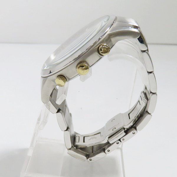 実際に弊社で買取させて頂いたEMPORIO ARMANI/エンポリオアルマーニ クォーツ 腕時計 AR-11047 【動作未確認】の画像 1枚目