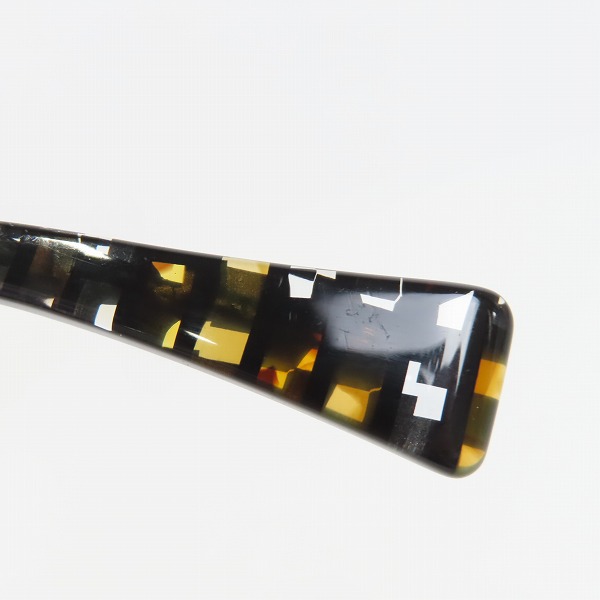 実際に弊社で買取させて頂いたalain mikli/アラン ミクリ 眼鏡フレーム/アイウェア A03013 B0G2の画像 8枚目