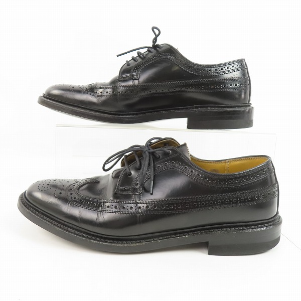 実際に弊社で買取させて頂いたREGAL/リーガル ウイングチップ レザー シューズ ブラック 2589/26.5EEの画像 3枚目