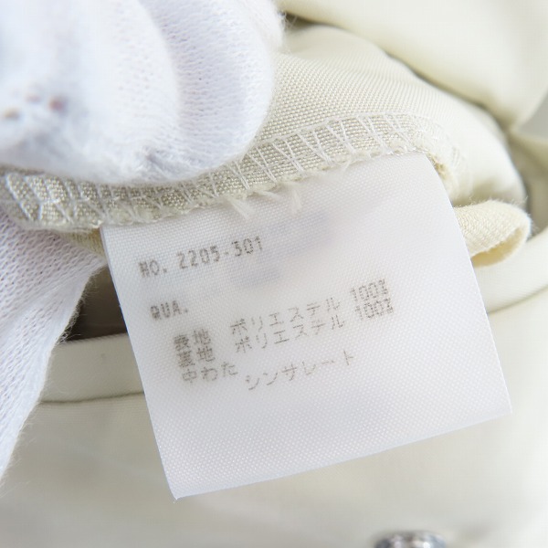 実際に弊社で買取させて頂いたLAD MUSICIAN/ラッドミュージシャン シンサレート 中綿ジャケット 2205-301/44の画像 3枚目