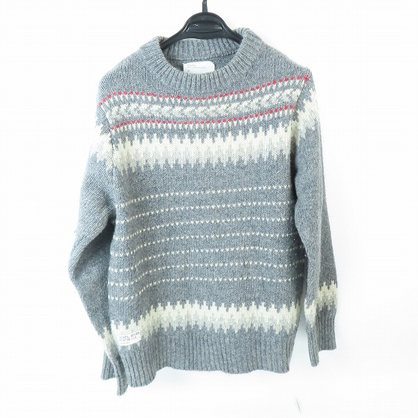 実際に弊社で買取させて頂いたWTAPS/ダブルタップス 11AW MONTBLANK SWEATER WONY ニット セーター 3
