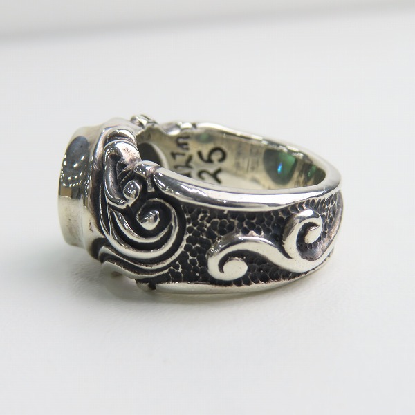 実際に弊社で買取させて頂いた【ギャラ付】BWL/Bill Wall Leather/ビルウォールレザー CZ SPECIAL EDITION RING スペシャルエディションリング R215/15号の画像 2枚目