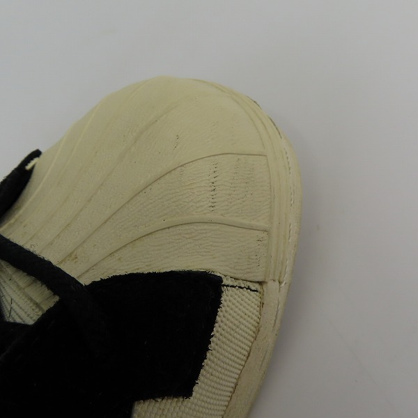 実際に弊社で買取させて頂いたY-3/ワイスリー アディダス×ヨウジヤマモト super takusan ローカットスニーカー F97496/26の画像 6枚目