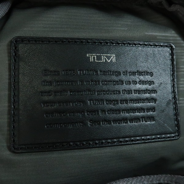 実際に弊社で買取させて頂いたTUMI/トゥミ TAHOE タホ メンズ ボディバッグ ショルダーバッグ 798646Dの画像 4枚目
