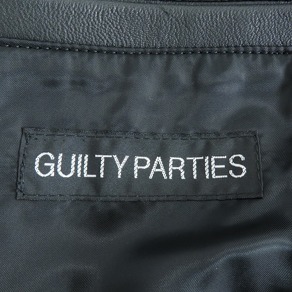 実際に弊社で買取させて頂いたWACKO MARIA/ワコマリア GUILTY PARTIES 23SS LEATHER COAT TYPE-1 レザー コート 23SS-WMO-CO03/Sの画像 3枚目