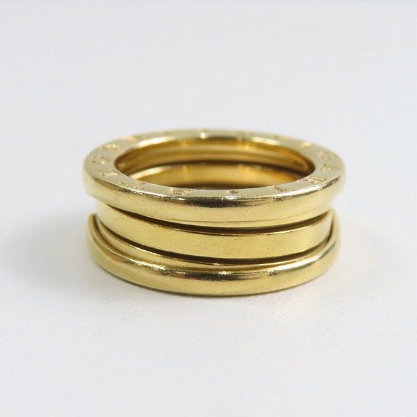 実際に弊社で買取させて頂いたBVLGARI/ブルガリ 750/K18YG/イエローゴールド B-ZERO1/ビーゼロワン リング/指輪 53/12号の画像 6枚目