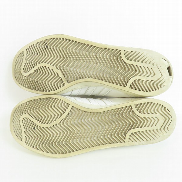 実際に弊社で買取させて頂いた【ジャンク】adidas×EDIFICE/アディダス×エディフィス CAMPUS 80s EF/キャンパス ホワイト スニーカー M22304/28.5の画像 2枚目