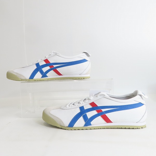 実際に弊社で買取させて頂いた【未使用】Onitsuka Tiger/オニツカタイガー MEXICO 66/メキシコ 66 ローカット スニーカー 1183C102-100/27の画像 3枚目