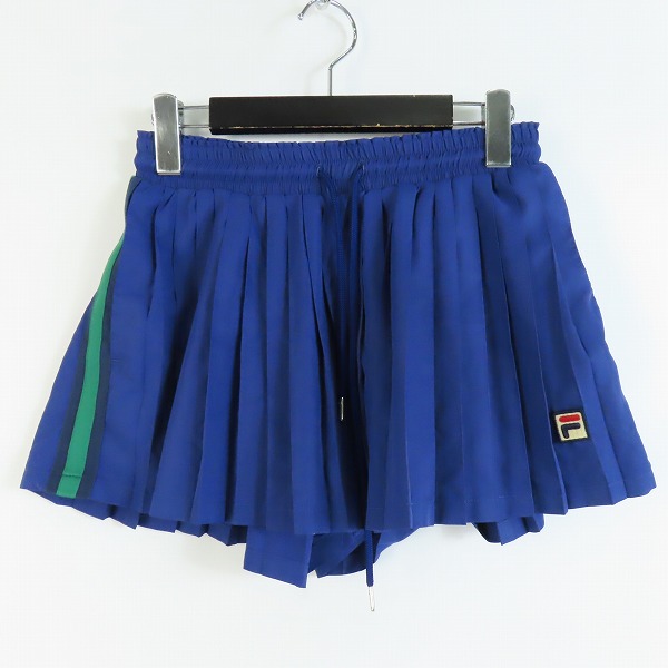 実際に弊社で買取させて頂いたFILA/フィラ プリーツ キュロットスコート VL1674 M