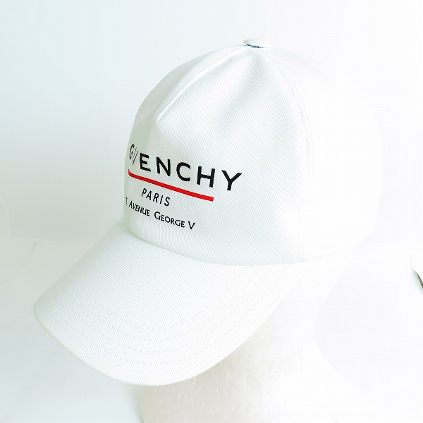 実際に弊社で買取させて頂いたGIVENCHY/ジバンシィ ロゴプリントベースボールキャップ H21043/56