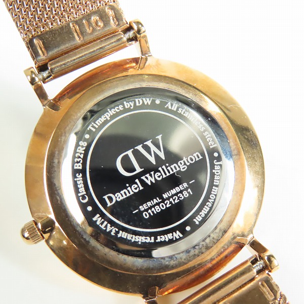 実際に弊社で買取させて頂いたDaniel Wellington/ダニエルウェリントン Petite Reading DW00100163の画像 4枚目