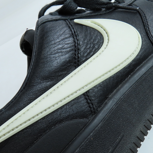 実際に弊社で買取させて頂いたNIKE×AMBUSH/ナイキ×アンブッシュ AIR FORCE 1 LOW SP/エア フォース 1 ロー スペシャル ブラック DV3464-001/26.5の画像 7枚目