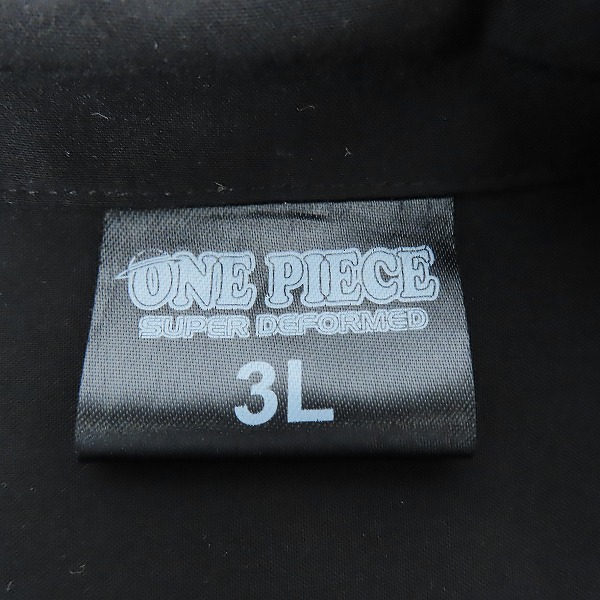 実際に弊社で買取させて頂いたONE PIECE/ワンピース 三兄弟 半袖シャツ 背面デカ 総刺繍 3Ⅼ　の画像 2枚目