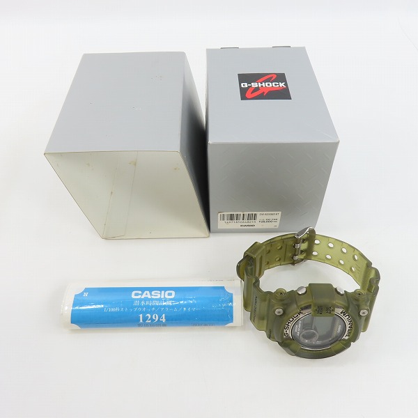 実際に弊社で買取させて頂いたG-SHOCK/G-ショック FROGMAN/フロッグマン '99 Master of G DW-8200MSU-8T【動作未確認】の画像 7枚目