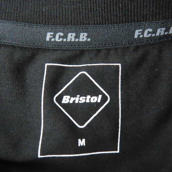 実際に弊社で買取させて頂いたF.C.Real Bristol/エフシーレアルブリストル BIG LOGO TEE/ビッグロゴTシャツ FCRB-220155/Mの画像 2枚目