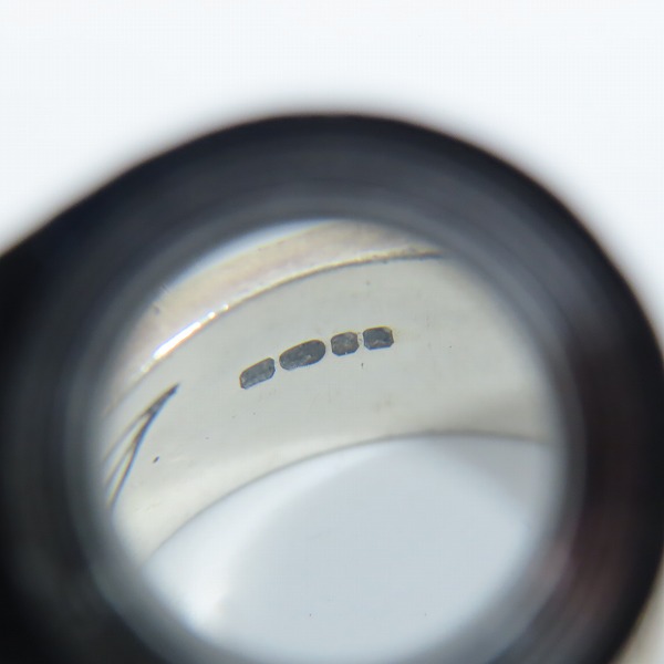 実際に弊社で買取させて頂いたCRAZY PIG/クレイジーピッグ OLD ENGLISH RING/オールドイングリッシュリング 22号の画像 6枚目