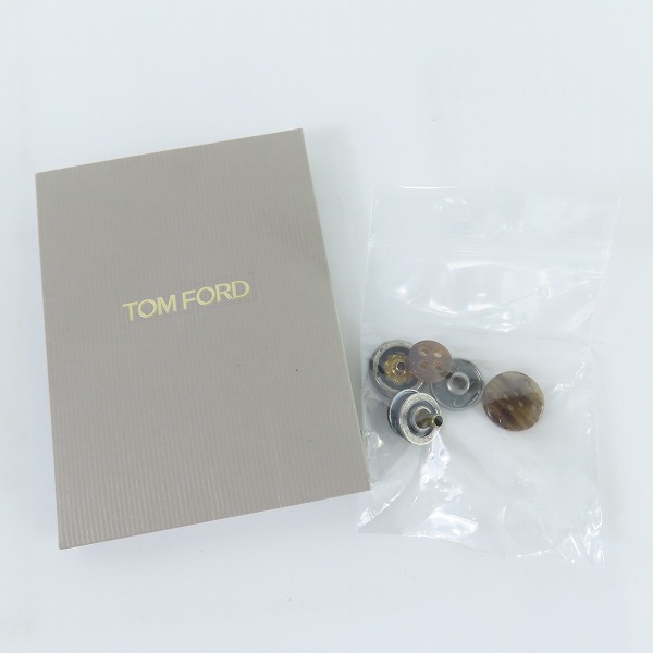 実際に弊社で買取させて頂いたTOM FORD/トムフォード 羊革 レザーパンツ/48の画像 9枚目